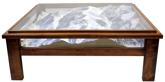 Vail Terrain Coffee Table