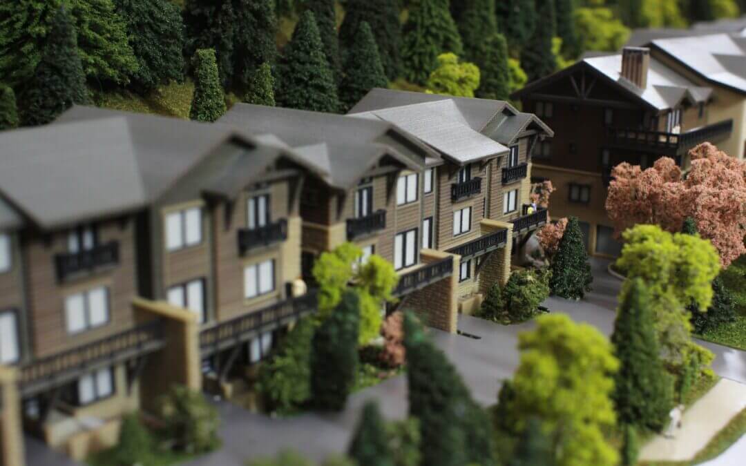 3D Printed Luxury Residential Community Model