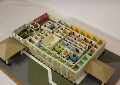 Miniature Interior Layout 3D Model