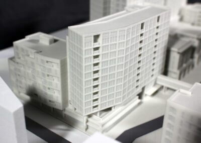 Dense Urban Planning Model Complete View