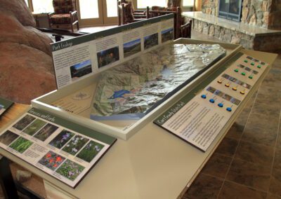 Visitor Center 3D Elevation Map